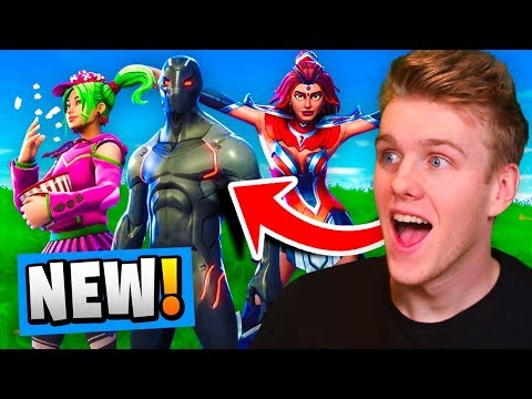 *NEW* ALL SEASON 4  SKINS In Fortnite Battle Royale! (TIER 100 Battle Pass)