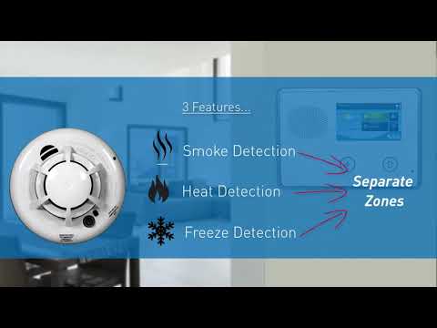 2GIG Smoke/Heat/Freeze Detector: How To Program the Heat Detection Feature into a GC2 Security Panel