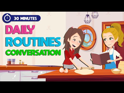 Daily Routines English Conversations for English Speaking Practice | English Story for Beginners