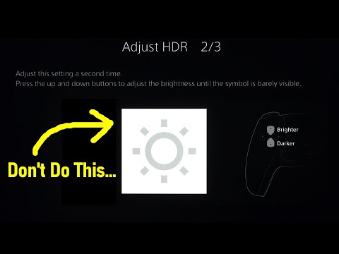 You've Been Doing PS5 [Adjust HDR] Wrong... Here's How to Get the Best Settings