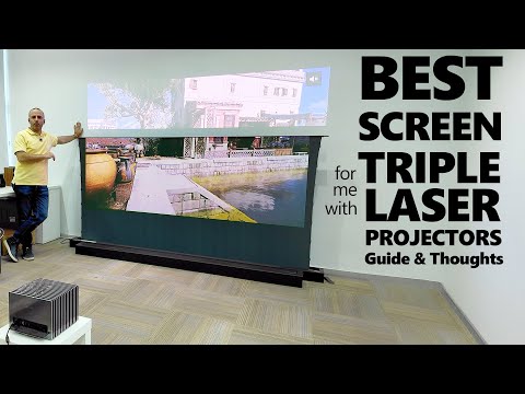 Best Screen for Triple Laser Projectors Guide & Thoughts