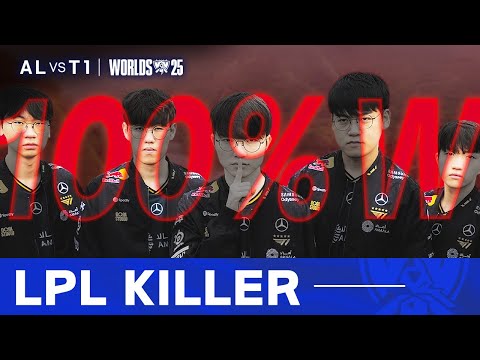 10.31｜AL vs T1 월즈 8강 하이라이트｜WORLDS 2025