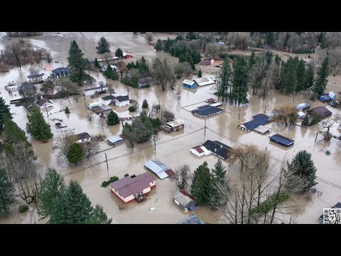 Washington Flooding: Numerous Cities inundated by record flood- Winter Storm - Atmospheric River
