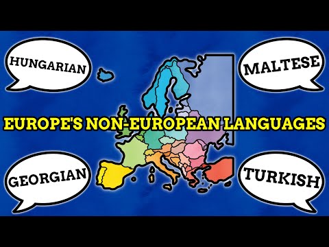 European Languages That Aren't European