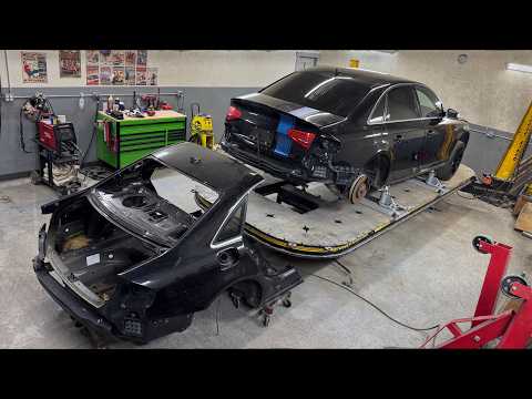 This Wrecked Audi S4 Should've Been Junked... But I Did THIS!