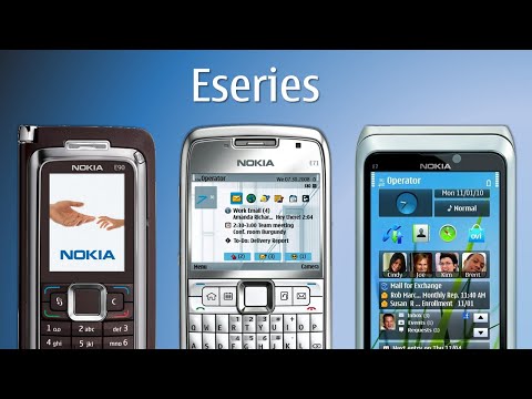 Evolution of Nokia Eseries Smartphones (2005 - 2011)