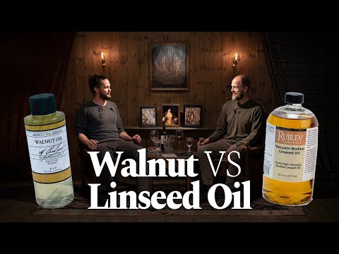 Why you should Stop Using Linseed Oil for Painting and Transition to Walnut Oil | David Molesky