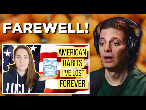American Reacts to 11 American Habits Lost After Moving To UK!