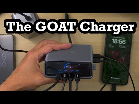 Anker Prime Series 7 250W 6-Port Smart Desktop Charging Station (A2345)