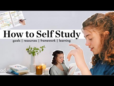How To Self Study Effectively. 📚 step by step guide to teach yourself anything!!