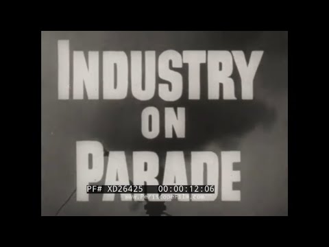 " INDUSTRY ON PARADE " SWISS CHEESE, CONRAD HILTON'S CHICAGO HOTEL, AMERICAN EXPRESS TRAVEL XD26425