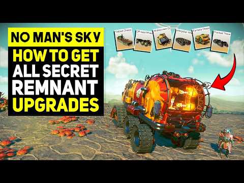 No Man's Sky Remnant - All New SECRET Colossus Upgrades & How To Get Them All