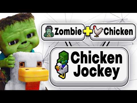 Can I Craft CHICKEN JOCKEY in Infinite Craft?! (minecraft movie)