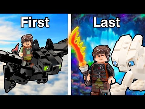 I Built Every How to Train Your Dragon Movie In Lego
