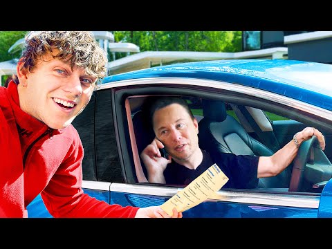 I Tracked Down Elon Musk To Hand Him My Resume