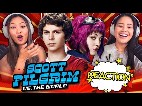 I'M IN LESBIANS WITH YOU 💖 First Time Watching Scott Pilgrim vs. The World | Married Couple Reaction