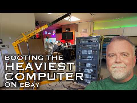 BOOTING the HEAVIEST Computer on eBay!