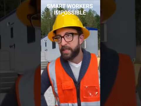 Smart Workers Impossible House | #construction #dailylife #adamrose #workers #job