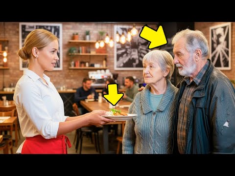 Kellnerin füttert altes Paar an Heiligabend… Ohne zu wissen, dass sie Milliardäre sind