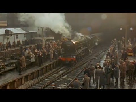 Vintage railway film - Look at Life - Draw the Fires - 1963