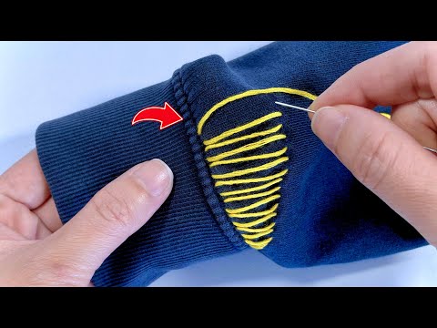 4 Genius Ways to SHORTEN SLEEVES | NO CUTTING, No Machine! (Jady Kreativ)