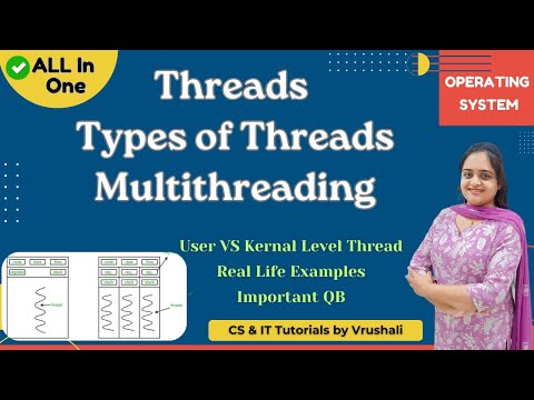 OS 6 : Everything about Threads & Multithreading | User Level VS Kernal Level Thread