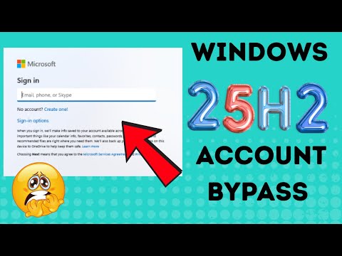 These Windows 11 "25H2" 3 methods will bypass account requirements
