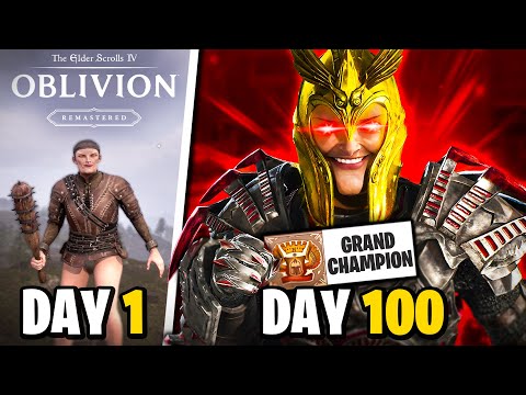 I 100%’d Oblivion ARENA on MAX DIFFICULTY... It’s PURE PAIN.