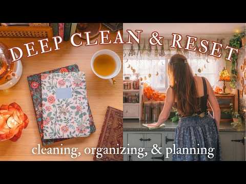 Life Reset & Deep Clean With Me π§Ήπ«§ Cleaning, Organizing, and Planning π§Ό Cozy Reset Vlog