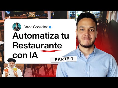 Inteligencia Artificial para Restaurantes 🍽️ | Parte 1: Creando el Sistema IA desde Cero