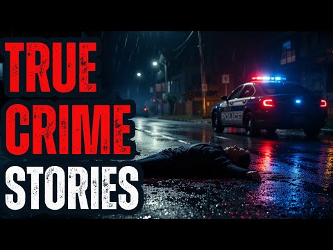 5 Disturbing True Crime Stories For Sleep With Rain Sound | Black Screen | Vol. 165