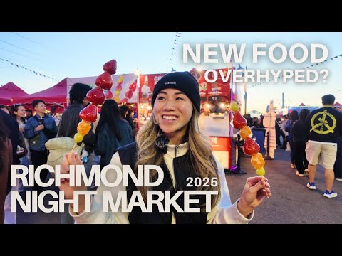 RICHMOND NIGHT MARKET 2025! Worth it or not?