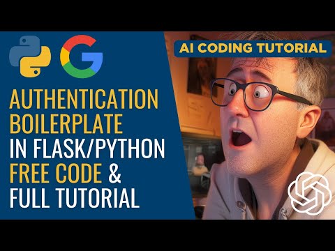 Create a simple authentication flow for Flask/Python, including Google login.