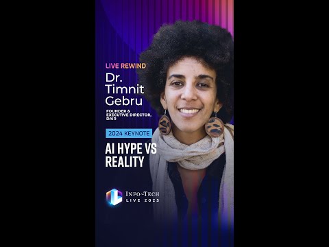 Dr. Timnit Gebru explains AI ethics #tech #ai