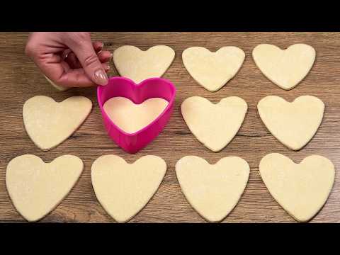 💕 Ich backe das jedes Jahr zum Valentinstag. Ein virales Rezept in nur wenigen Minuten!