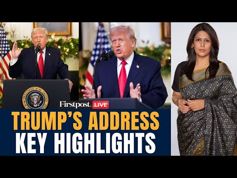 Trump's Address to the Nation LIVE: Palki Sharma Explains What Trump's 19-Minute Address Meant |N18G