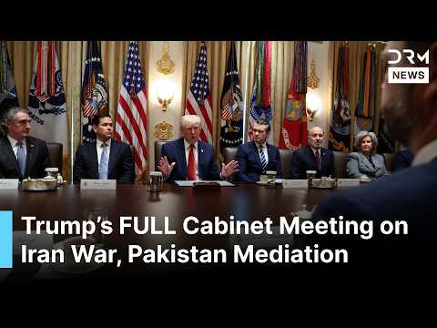 FULL MEETING: Trump Hosts Cabinet With Vance, Rubio, Hegseth, Witkoff on Iran War, Mediation | AC1G
