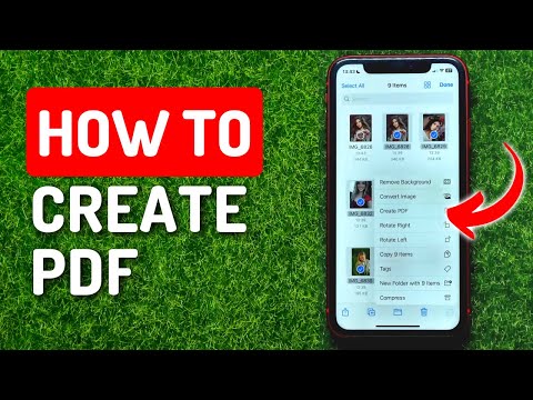 How To Create PDF File On iPhone