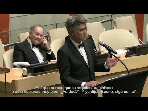 Discurso de Alejando Aravena - Ceremonia Premio Pritzker 2016