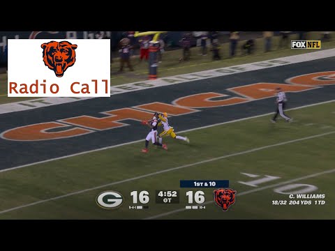 Bears Radio Broadcast of the Packers-Bears Ending | 2025 NFL