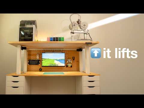 Secret Gaming Setup UNDER My Workbench?!