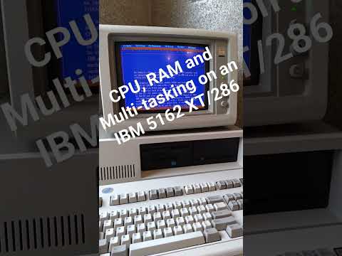 CPU &amp; clock upgrade, RAM upgrade and multi -tasking in DOS.