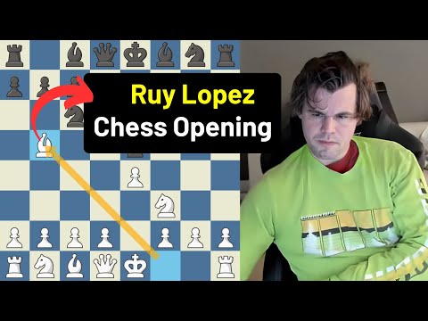 Magnus Shows Mastery of Ruy Lopez in Battle with Hikaru