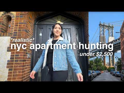 NYC apartment hunting 2025 | 7 apt tours w/ prices! (under $2500)