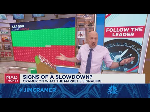Jim Cramer talks which sectors are leading the market right now