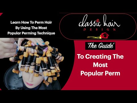 The Guide To Creating The Most Popular Perm ( Step by Step Demo )