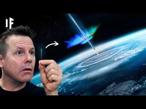 What If a Needle Hit The Earth At The Speed Of Light?