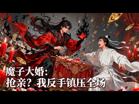 《魔子大婚：搶親？我反手鎮壓全場》穿越成魔帝之子，低調苟到滿級卻遭仙域搶親？看我掀翻喜宴，把氣運之子全閹成太監！#历史#玄幻#小说