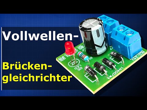 Vollbrückengleichrichter + Kondensatorfilter + Halbwellengleichrichter