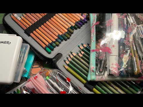 Colouring stuff I’m taking on holiday | Adult colouring